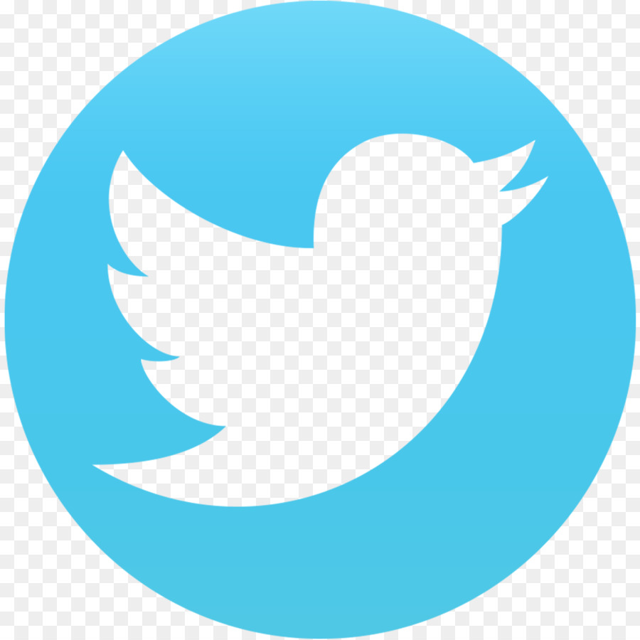 Logotipo De Twitter Azul，Redes Sociales PNG