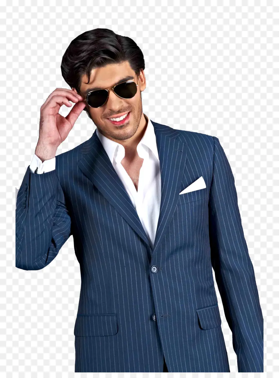 Hombre De Traje，Gafas De Sol PNG