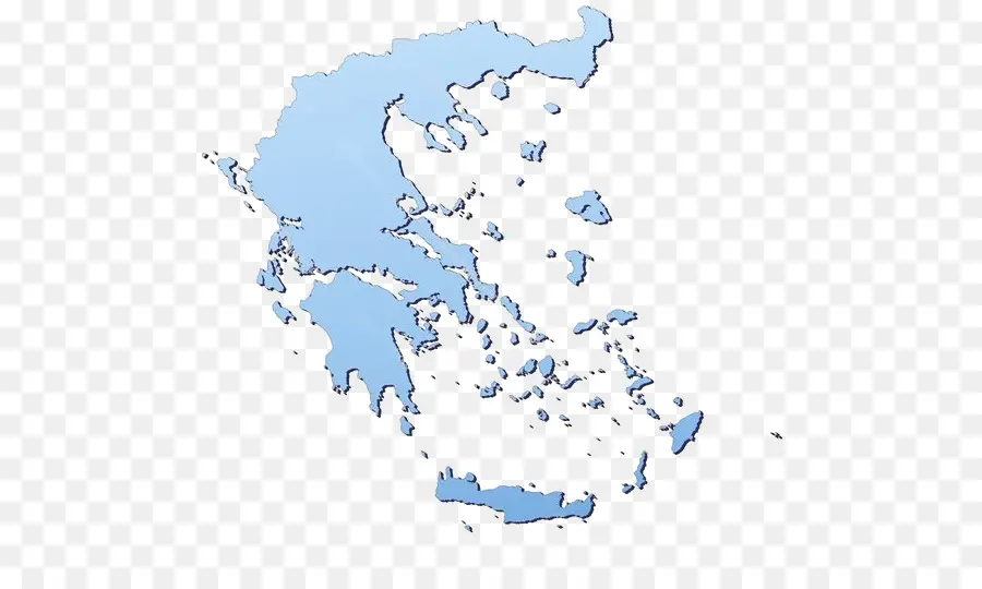 Mapa De Grecia，País PNG