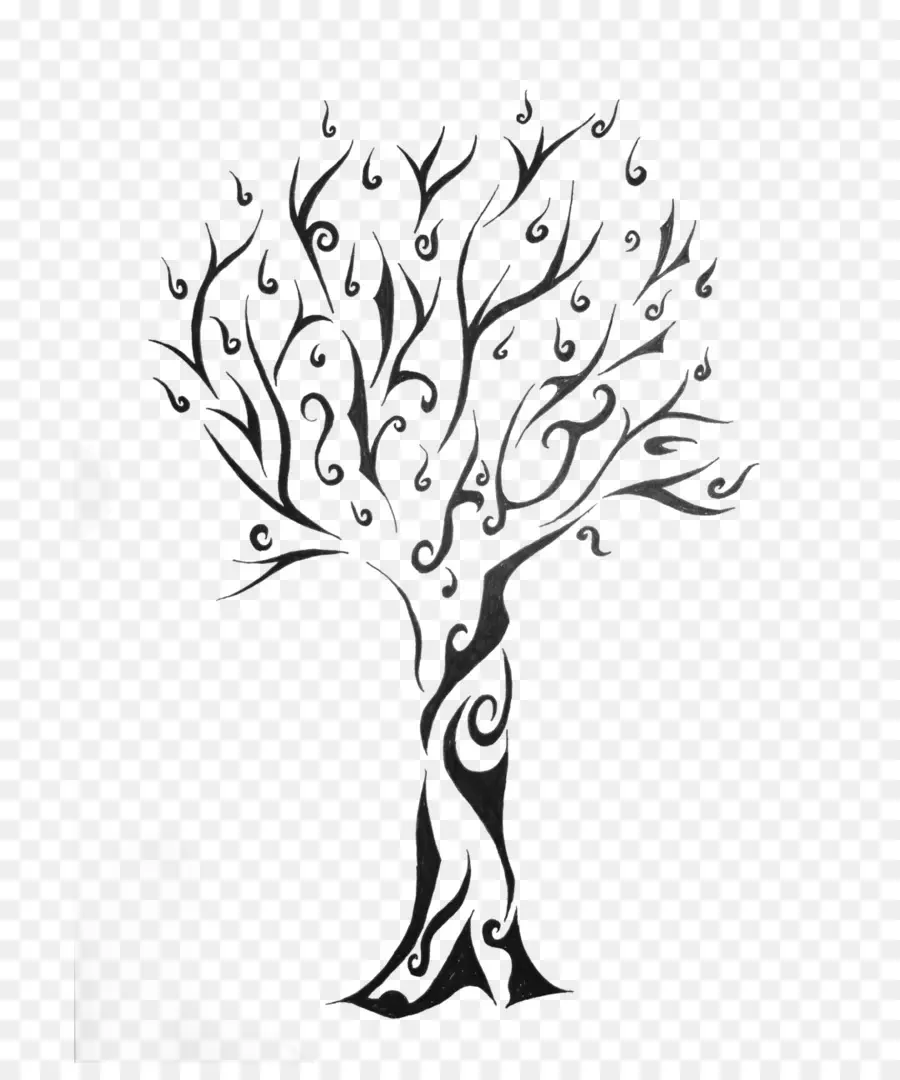 árbol，Tatuaje PNG