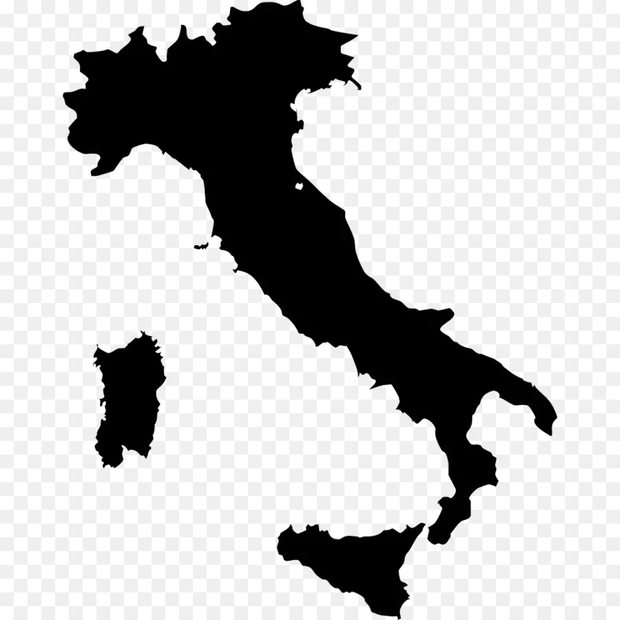 Mapa De Italia，País PNG