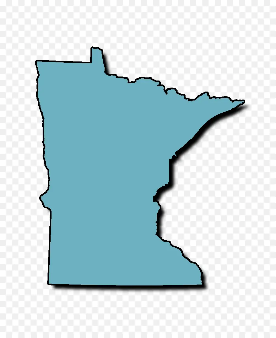 Mapa De Minnesota，Estado PNG