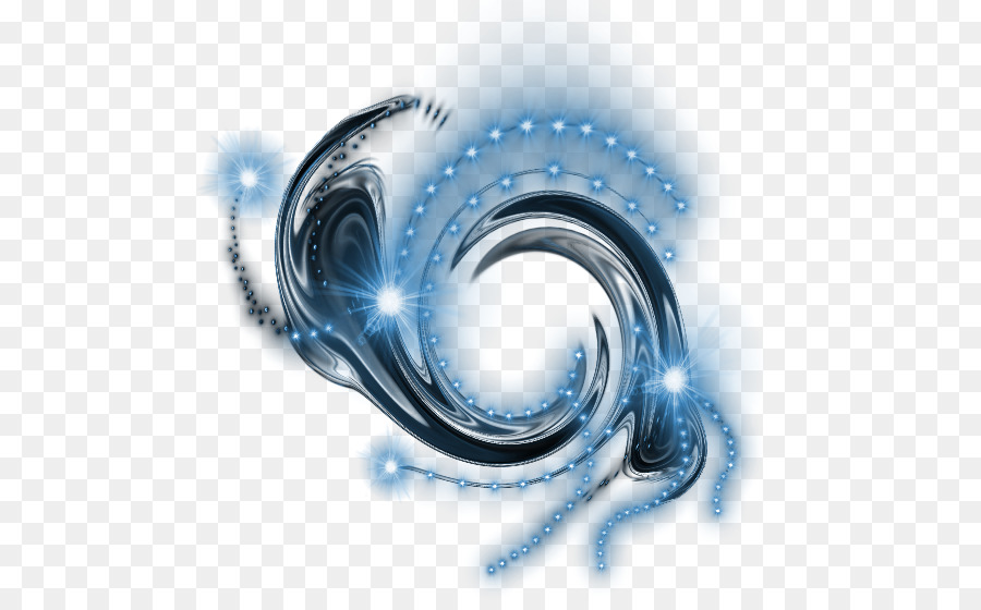 Efecto Mágico Azul，Magia PNG