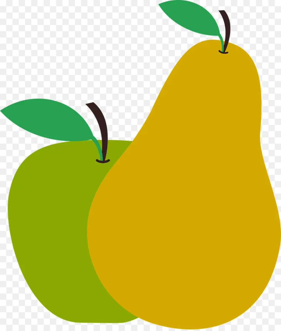 Manzana Y Pera，Manzana Verde PNG