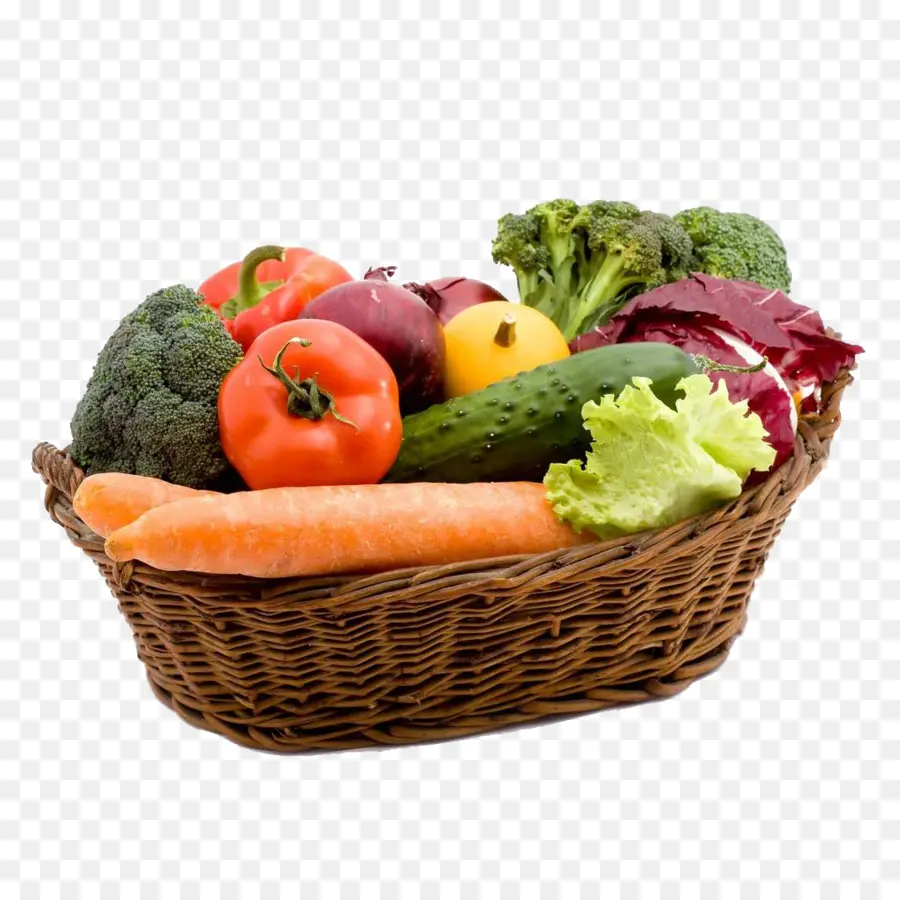 Verduras，Cesta PNG