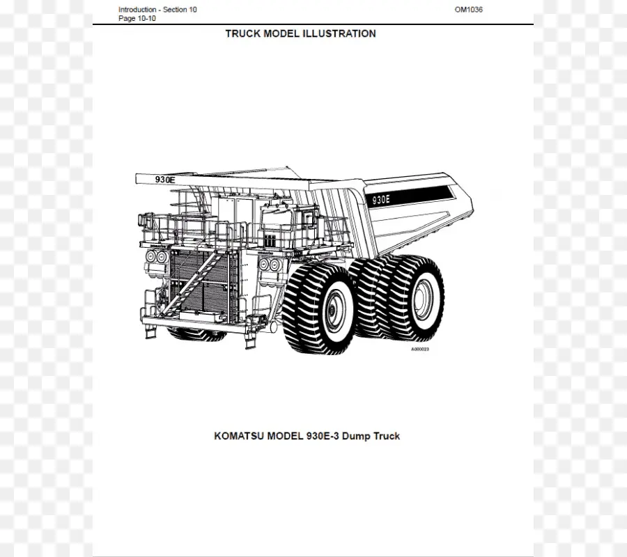 Komatsu 930e，Komatsu 960e1 PNG