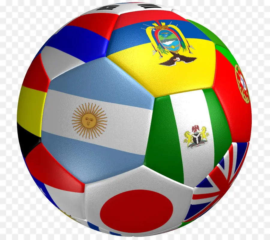 Balón De Fútbol，Banderas PNG