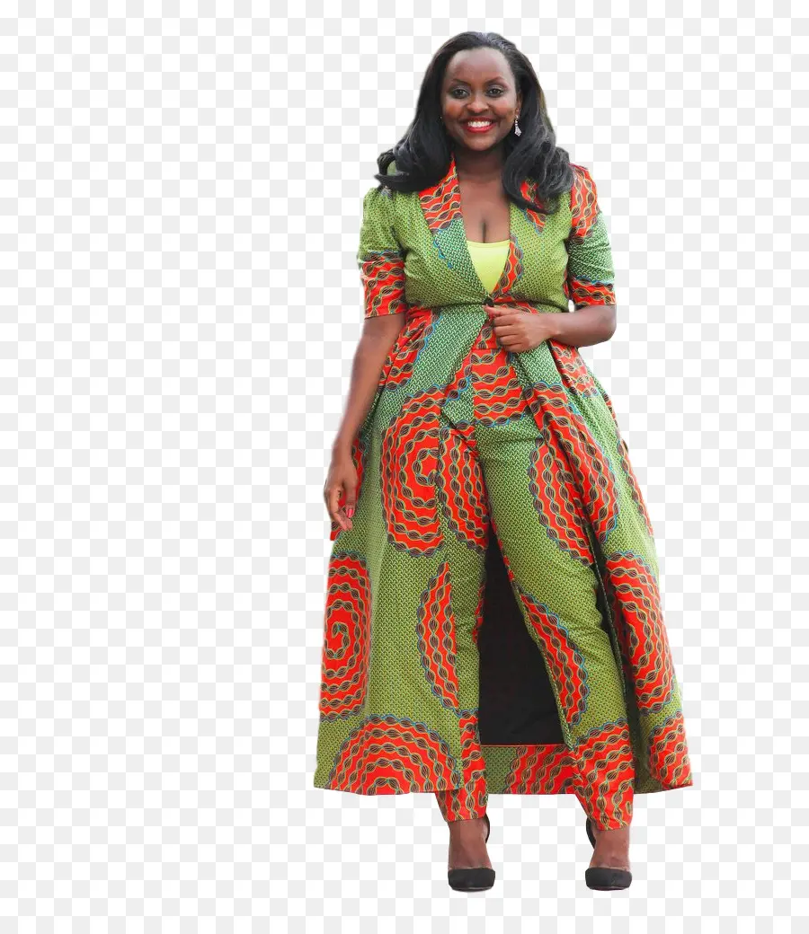 Colorido Atuendo Africano，Moda PNG