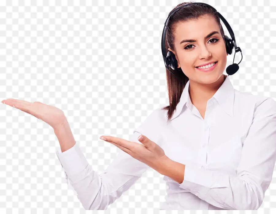 Representante De Servicio Al Cliente，Auriculares PNG