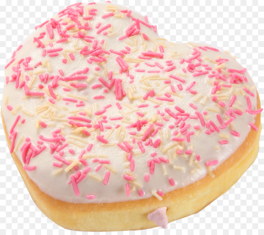 Rosquilla De Corazon，Chispitas Rosadas PNG