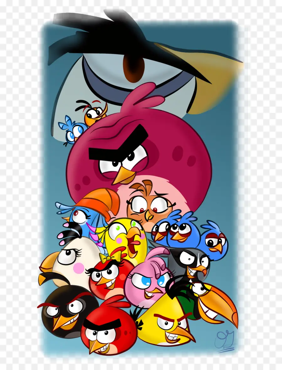 Angry Birds，Aves PNG