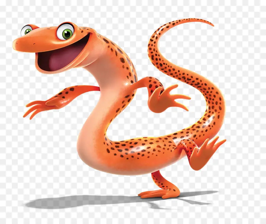 Lagarto De Dibujos Animados，Animado PNG