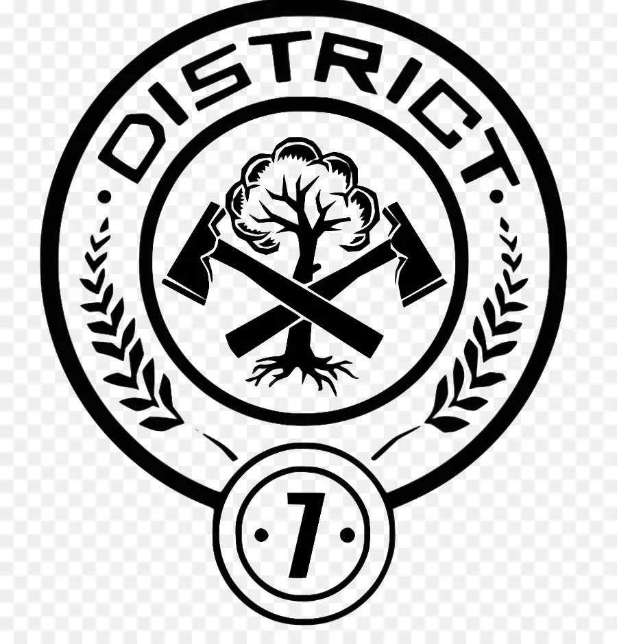 Logotipo Del Distrito 7，Distrito PNG