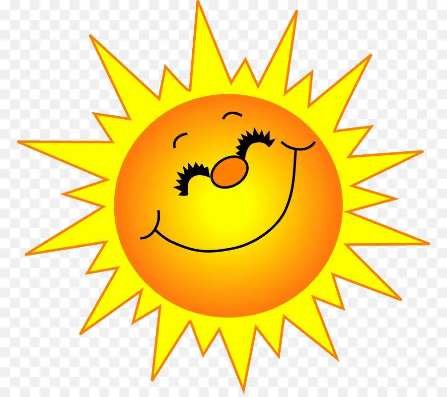 Sol Sonriente，Luz Solar PNG