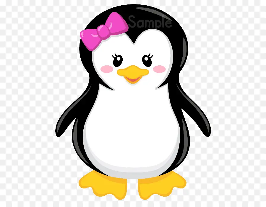 Penguin，Invierno PNG