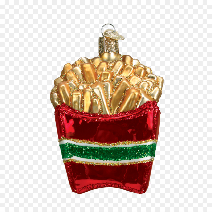 Papas A La Francesa，Adorno De Navidad PNG