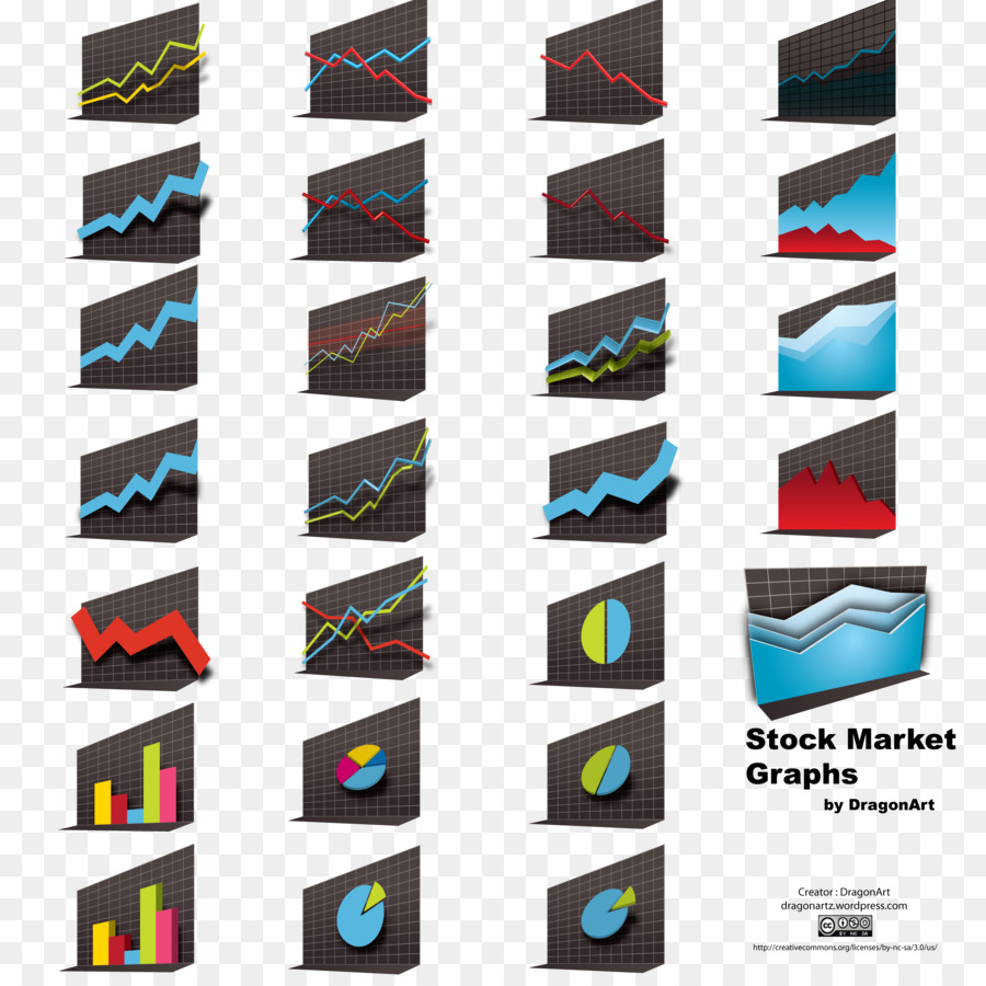 Gráficos Del Mercado De Valores，Finanzas PNG