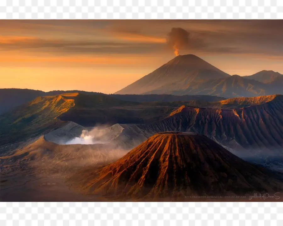 El Monte Bromo，Semeru PNG