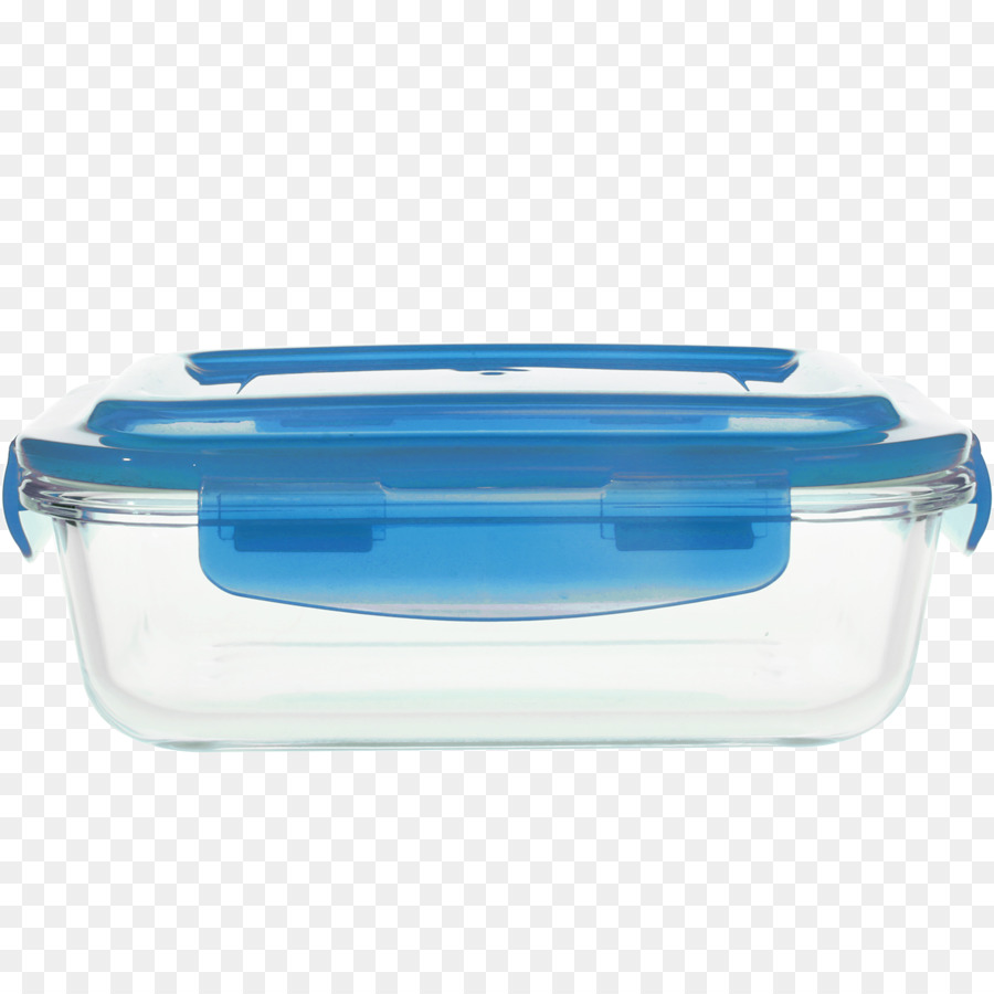 Contenedor De Plástico，Tapa Azul PNG