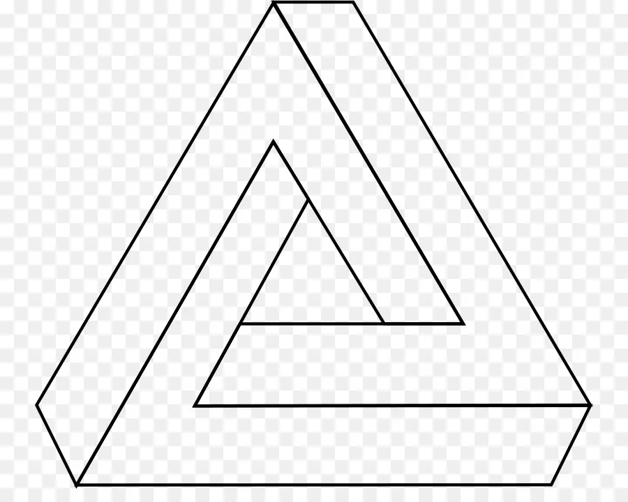 El Triángulo De Penrose，Triángulo PNG