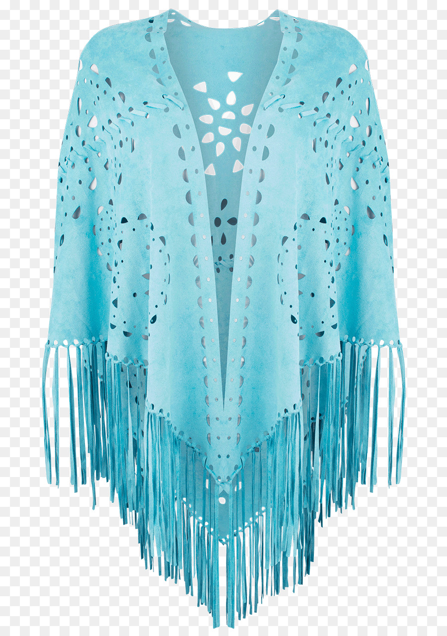 Poncho Azul，Franja PNG