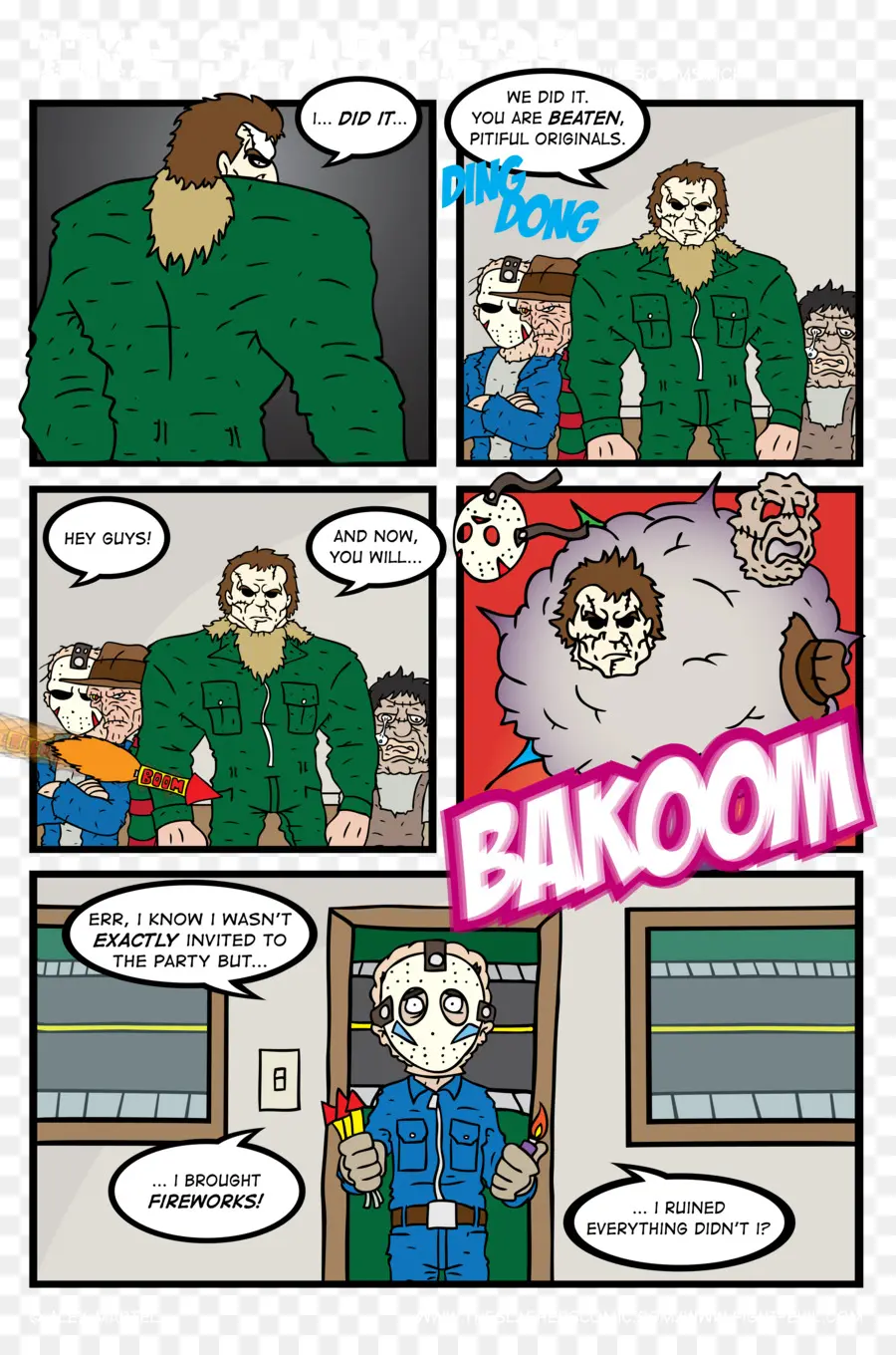 Michael Myers，Comics PNG