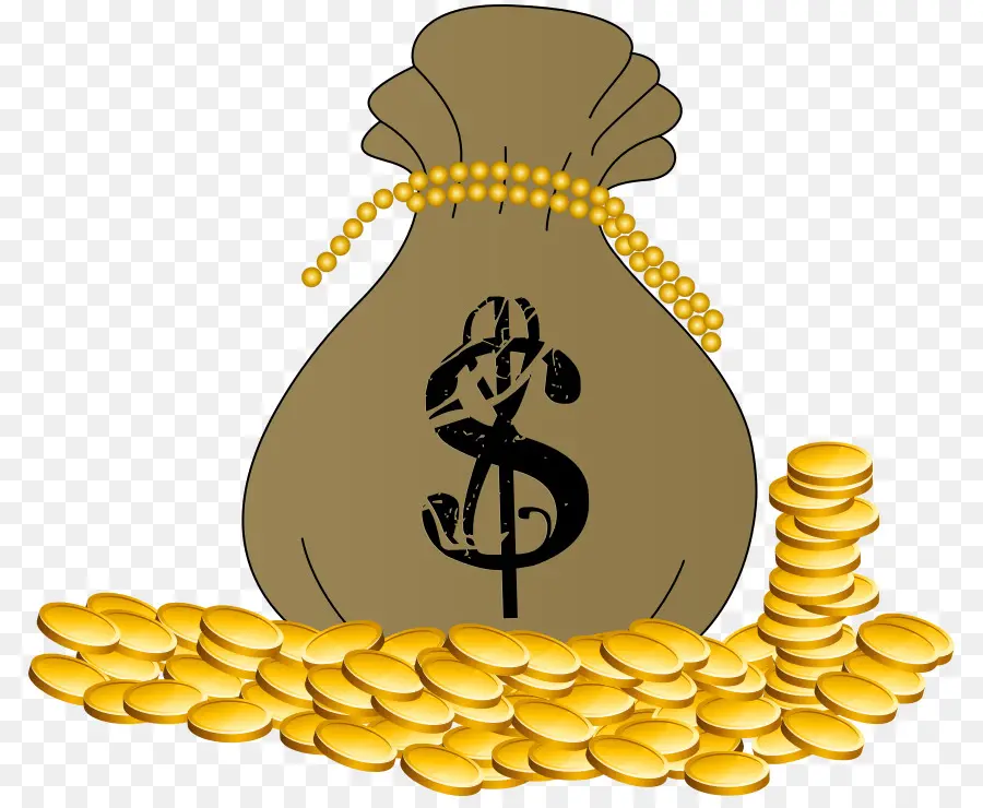 Bolsa De Dinero，Oro PNG