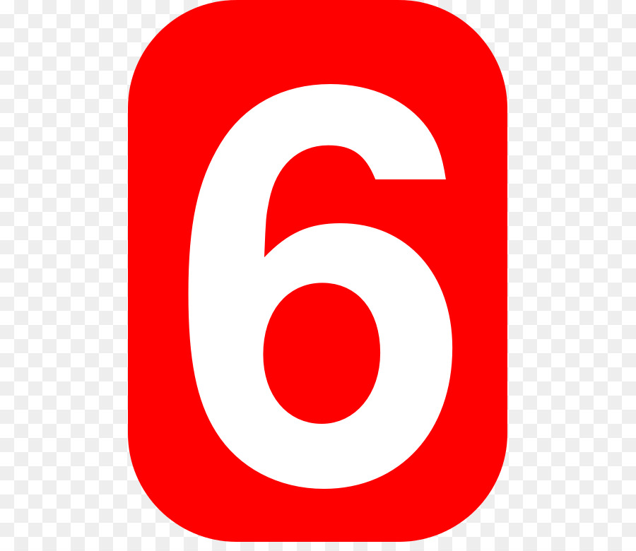 Numero 6，Dígito PNG