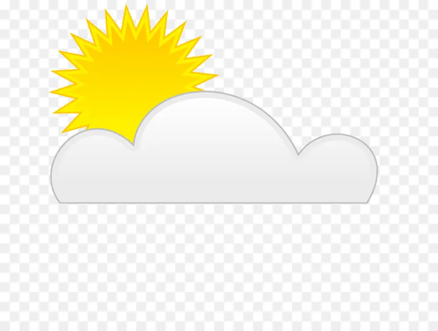 Sol Y Nube，Soleado PNG