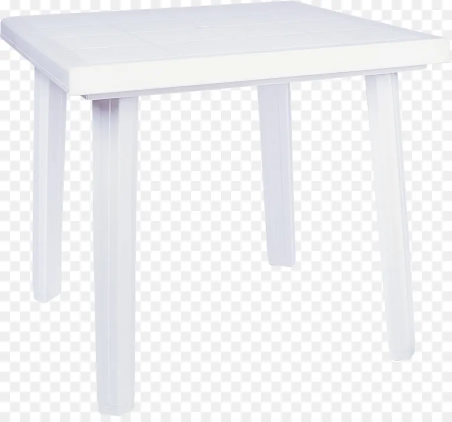 Mesa De Plastico Blanca，Simple PNG