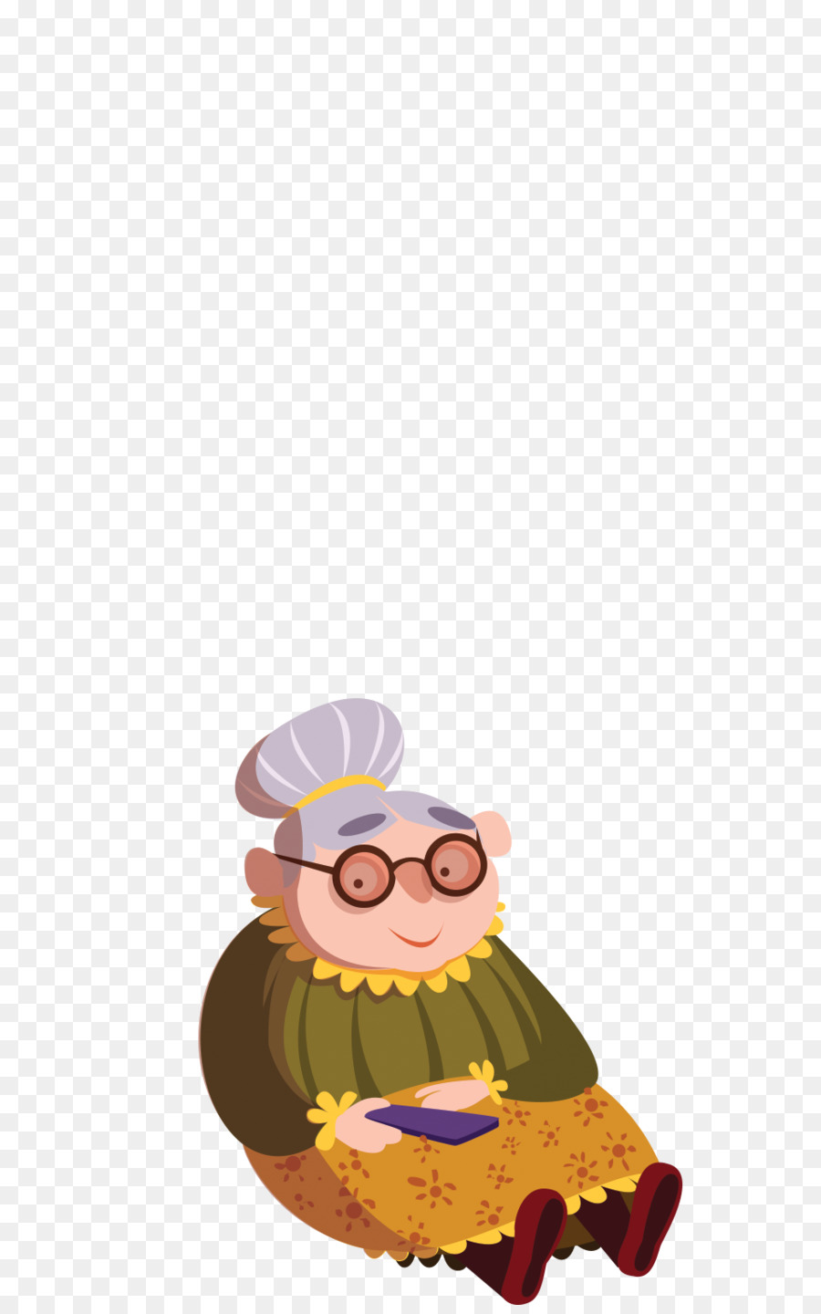 Mujer Anciana，Abuela PNG