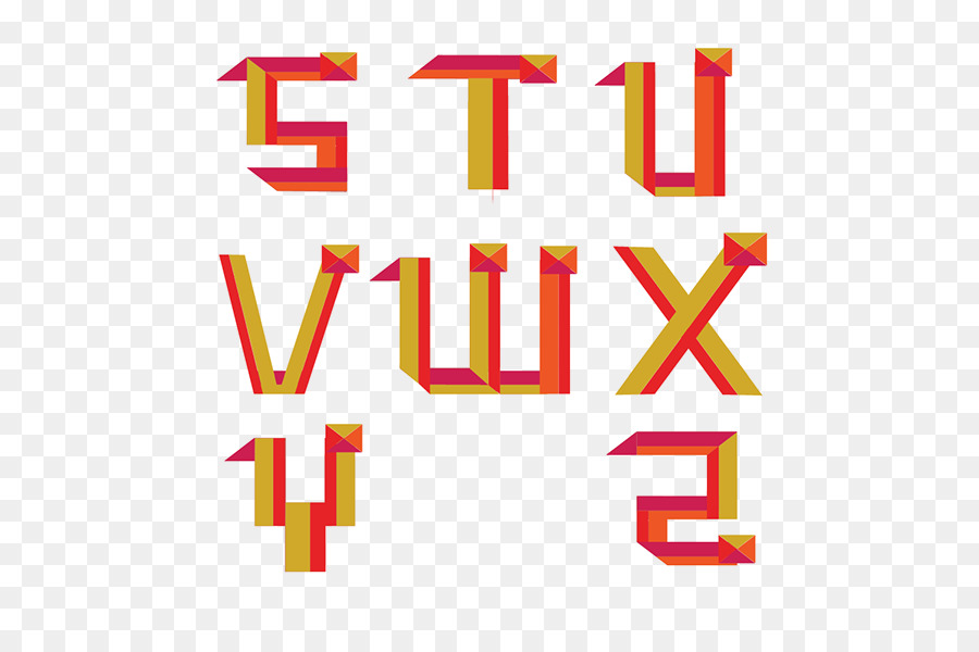 Letras Geométricas，Letras PNG