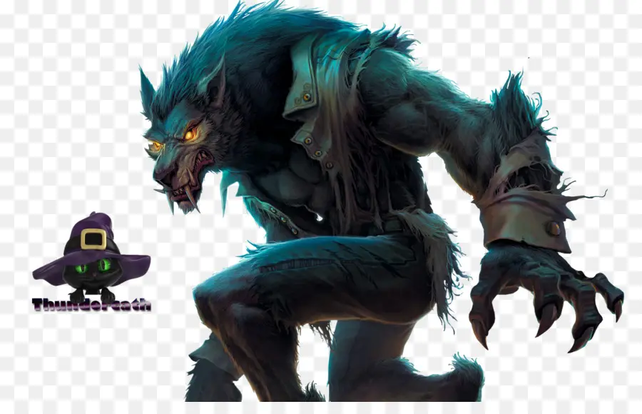 Mundo De Warcraft，Hombre Lobo PNG