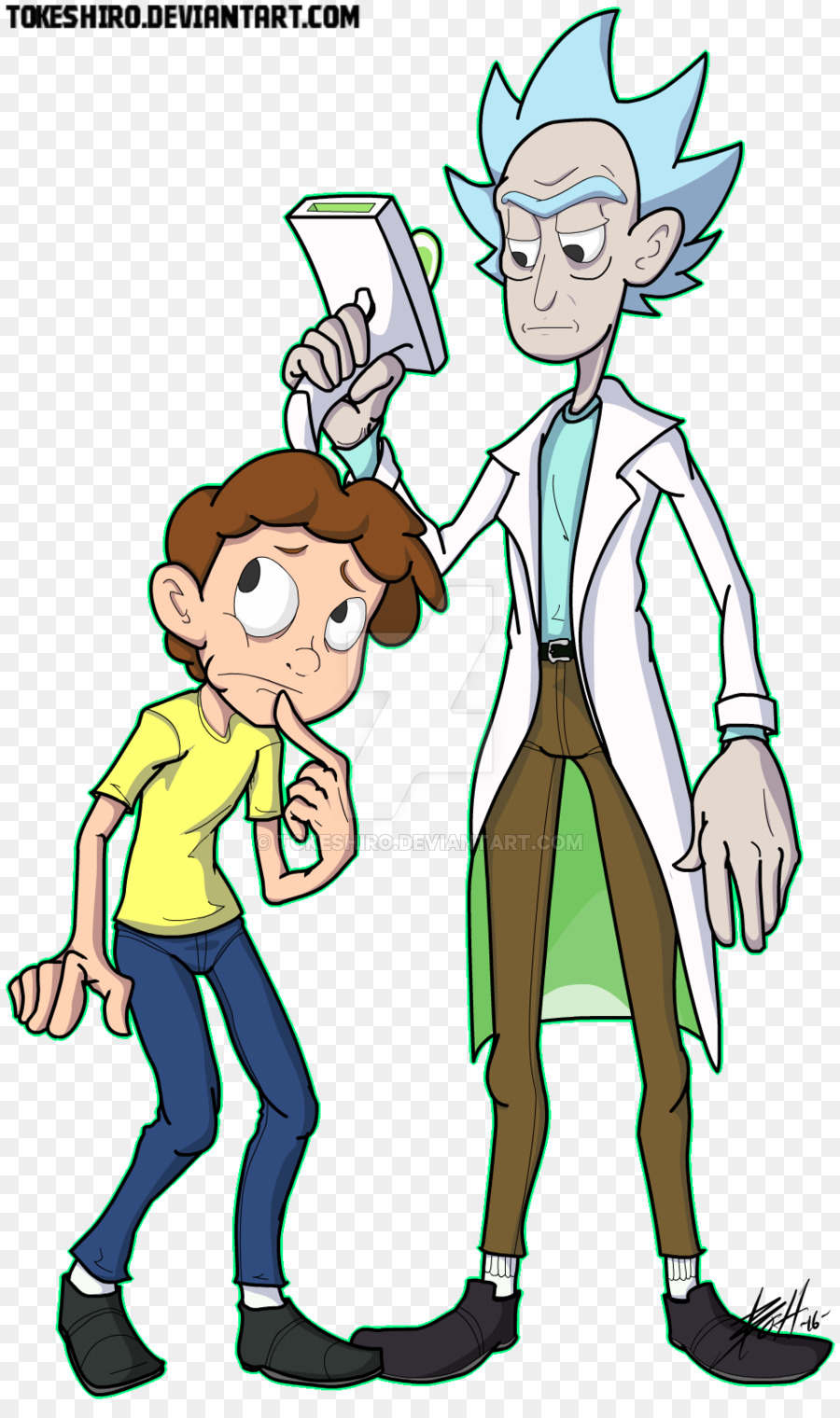 Morty Smith，Rick Sánchez PNG