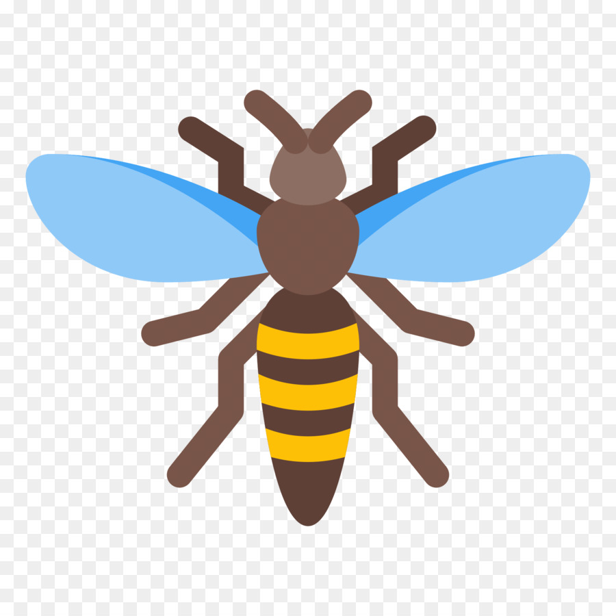 Abeja，Azul PNG