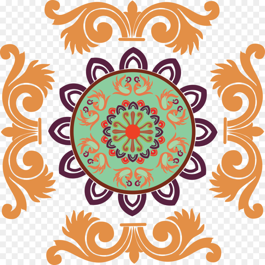 Mandala，Patrón PNG