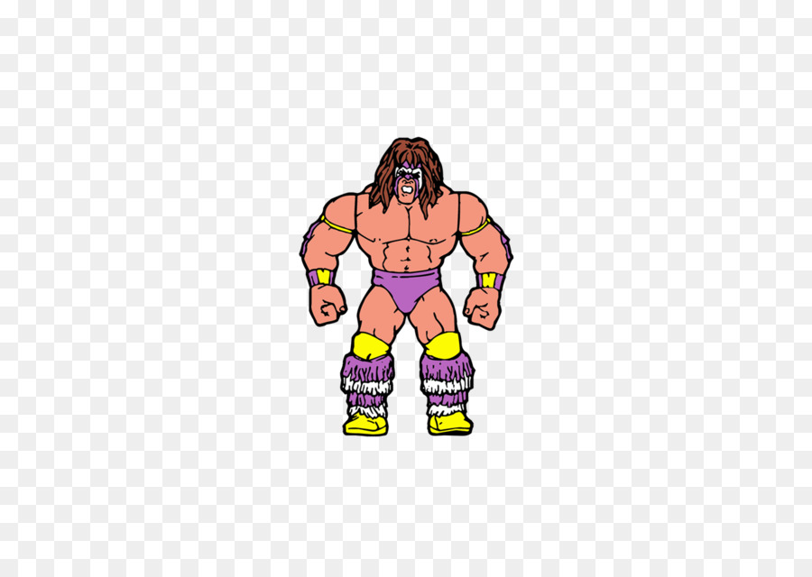 Luchador De Dibujos Animados，Musculatura PNG