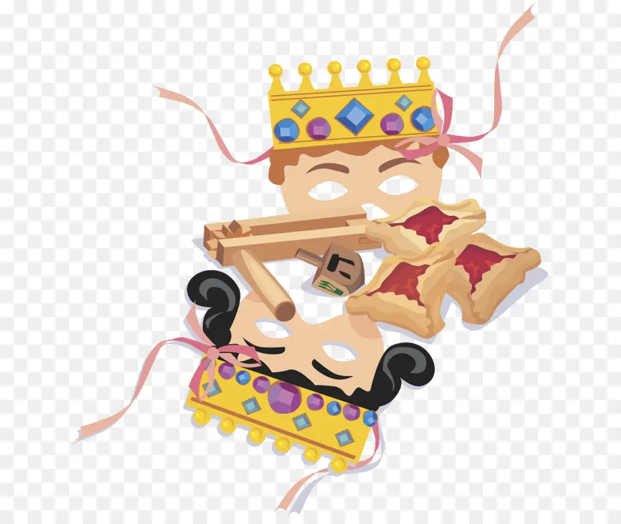 Purim，Mascarillas PNG