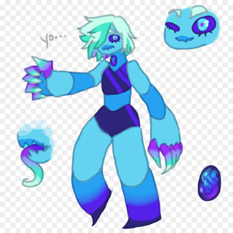 Opal，Azul PNG