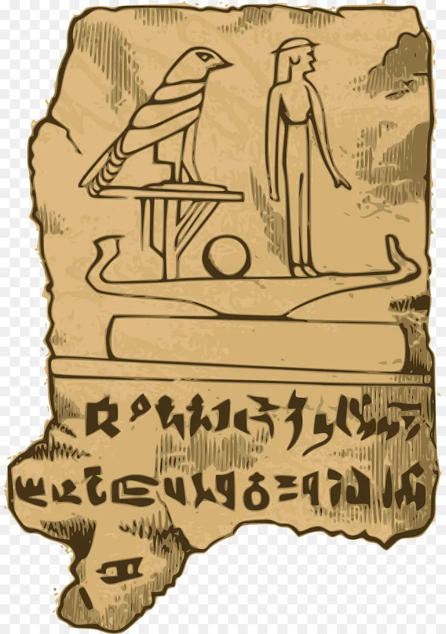 Las Pirámides De Egipto，La Piedra De Rosetta PNG