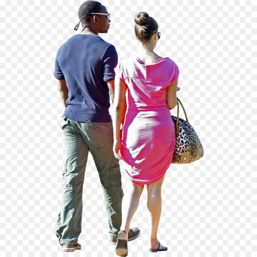 Pareja Caminando，Juntos PNG