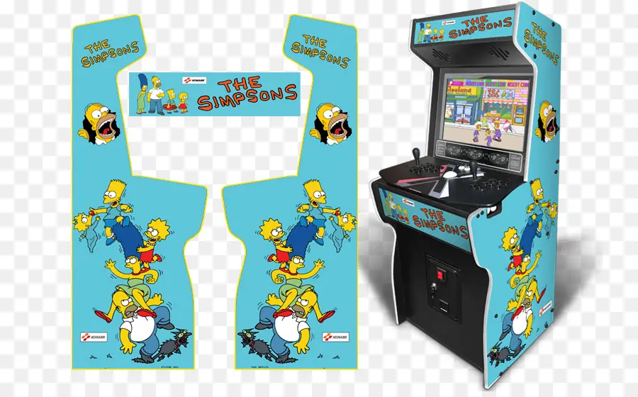 Los Simpsons，Juego De Arcade PNG