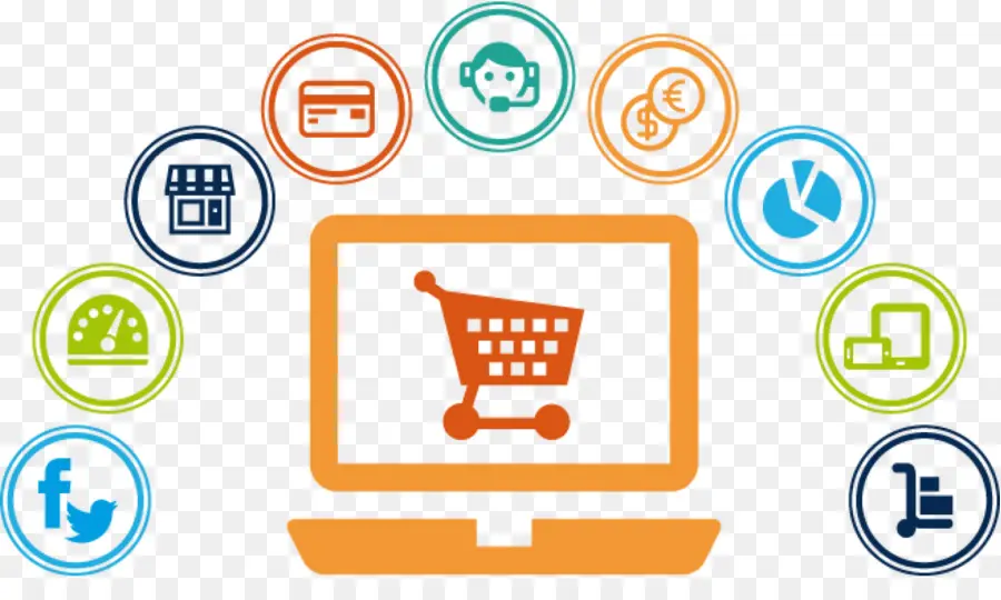 Desarrollo Web，Ecommerce PNG