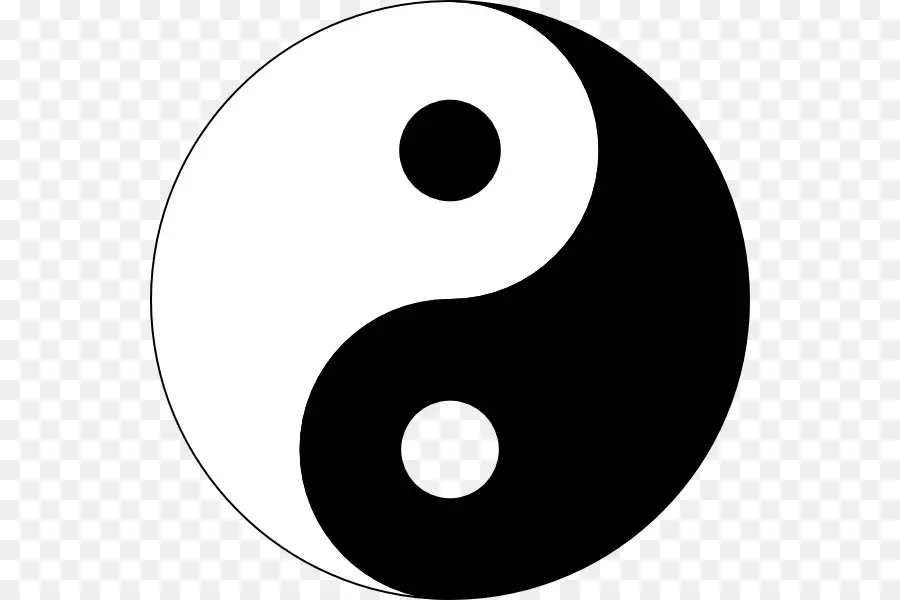 El Yin Y El Yang，Símbolo PNG