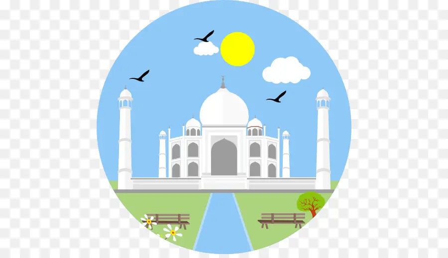 Taj Mahal，Monumento PNG