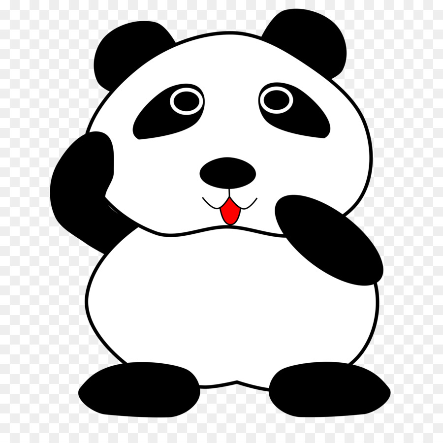 Lindo Panda，Dibujos Animados PNG