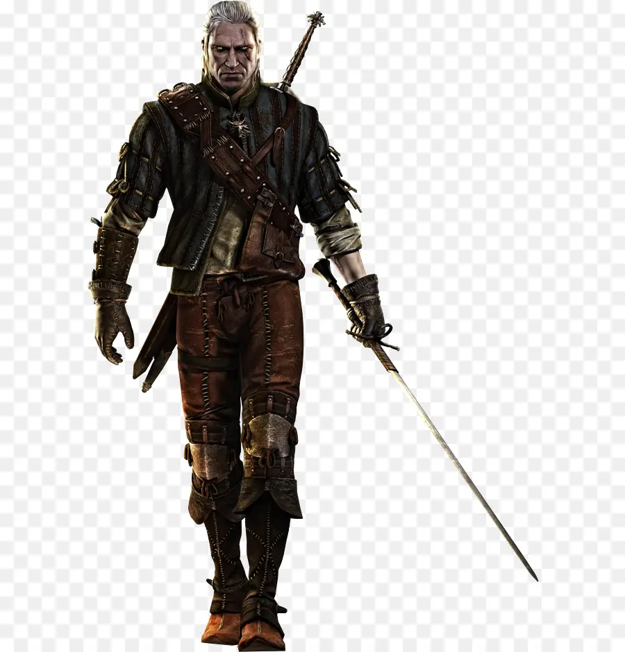 Geralt De Rivia，The Witcher 2 Assassins Of Kings PNG