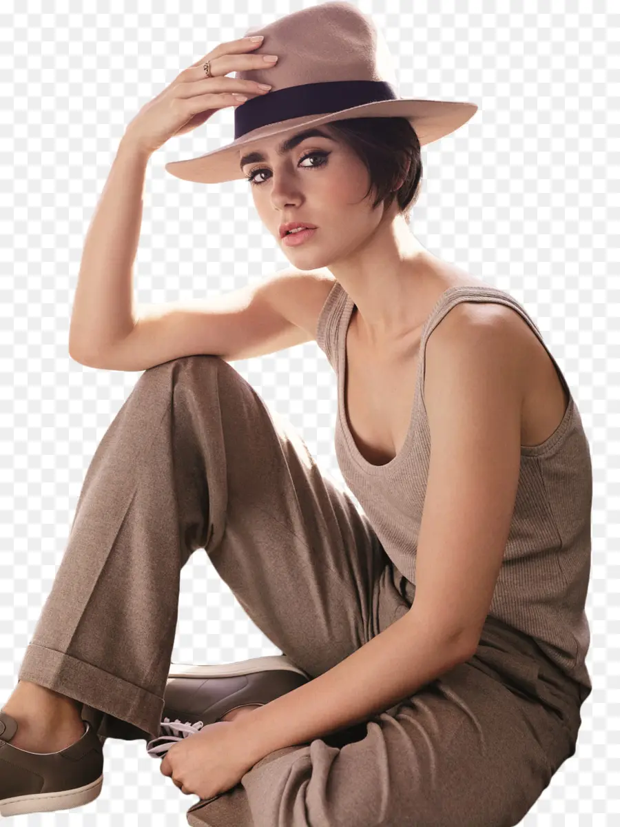 Lily Collins，La Televisión De Alta Definición PNG