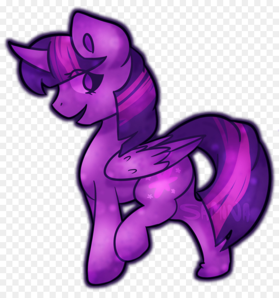 Caballo，Violeta PNG