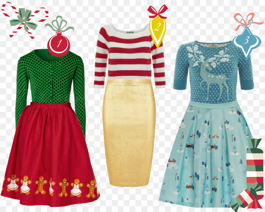 Vestidos De Navidad，Día Festivo PNG